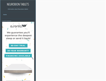 Tablet Screenshot of neurobion.apidex.net